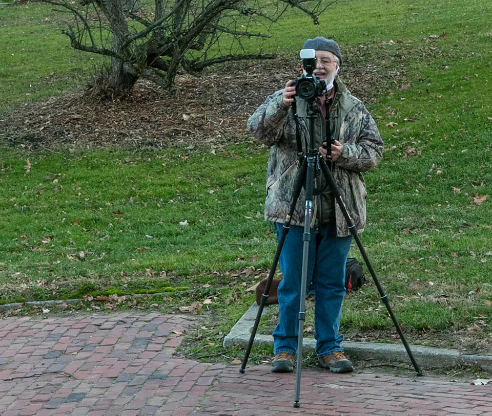 Harry shooting pic by Joyce Scully