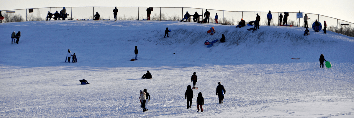 Sledding hill